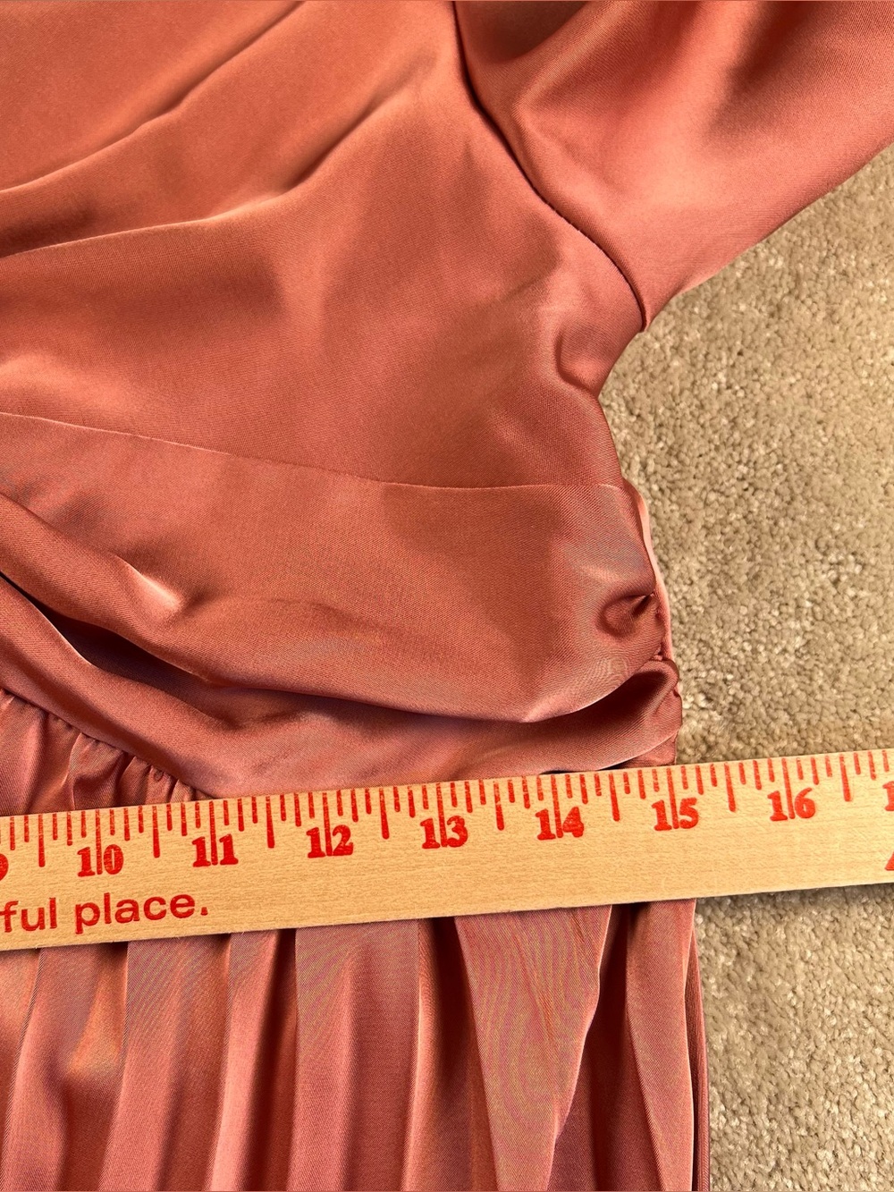 Petal & Pup Dress Noelle Twist Front Pleated Midi Blush‎ Pink NWT Medium - Picture 7 of 10